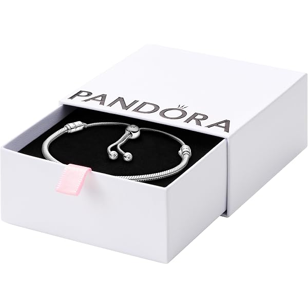 Amazon | [パンドラ] Pandora Moments ビーズ & パヴェ ブレスレット
