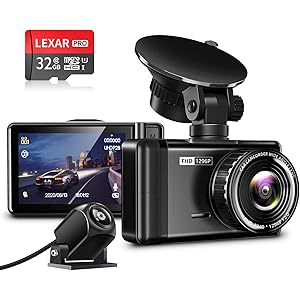 Changer ドライブレコーダー 前後カメラ 【2020最新版F3S・超クリアAHDリアカメラ更新】1296PHD高画…