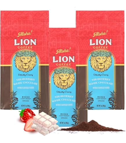 Amazon | Lion Cofe Hawaii ライオン カフェ ハワイ ミディアム ダーク