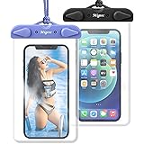 【Amazon限定ブランド】 ［2枚入］防水ケース お風呂 スマホケース 防水 iphone/galaxy/xperia/aquosなどAndroidデバイス対応 最大6.9インチ 携帯ケース iPhone13 Pro Max 13 Mini 12 