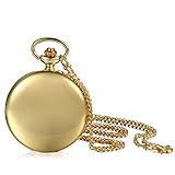 ＪＥＷＥＬＲＹＷＥ 懐中時計 アンティーク アナログ 無料刻印 ペンダントウォッチ ポケットウォッチ 防水 アンティーク 合金 金色 成人式 誕生日 記念日 父の日 クリスマスのプレゼント