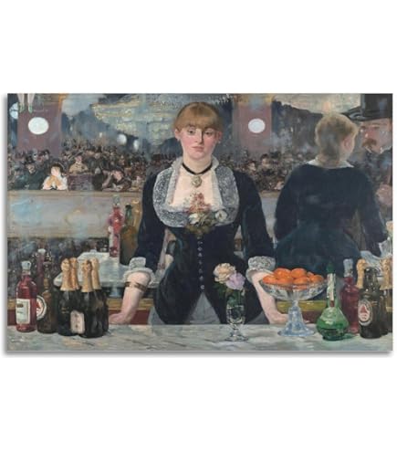 Amazon.co.jp: エドゥアール・マネ作 フォリー・ベルジェールのバー