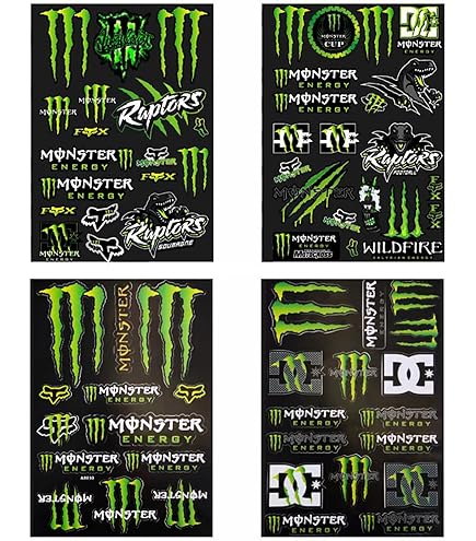 Amazon.co.jp: TOUFEIYUAN モンスターエナジーステッカー 1枚