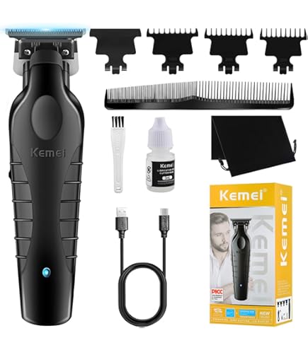 Amazon.co.jp: KEMEI プロ用 電動バリカン ヘアカッター 散髪用 セルフ