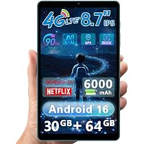 Amazon.co.jp: 【Android16 タブレット 8インチ】Hasskya S30Pro