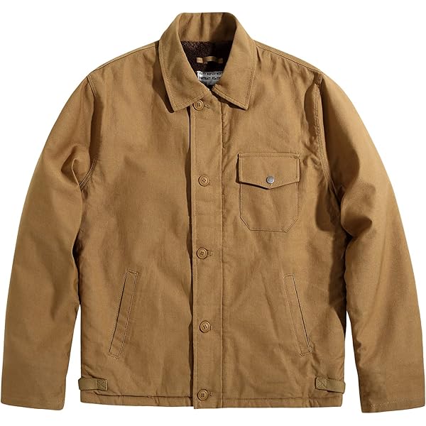 Amazon | [ヒューストン] 5687 U.S.NAVY A-2 デッキジャケット 日本製