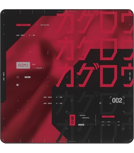 Amazon.co.jp: Yuki Aim Glass Mousepad Katana 2024 (KITSUNE