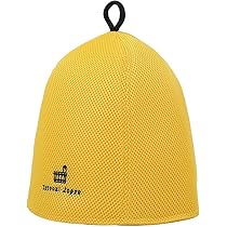 【色: イエロー】サウナハット サウナ メンズ レディース lowliu ナイロ Amazon.co.jp: [Totonoi Japan] サウナハット メッシュ 洗える