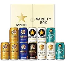 Amazon.co.jp: 【母の日】サッポロ バラエティギフト 6種12本 飲み比べ
