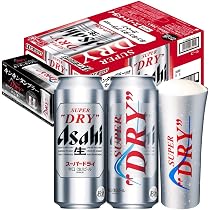 Amazon.co.jp: 【キンキン冷感タンブラー付きカートン】アサヒスーパー