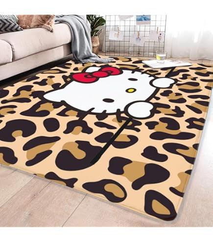 Amazon｜カーペット ハローキティ ラグマット 絨毯 フロアマット