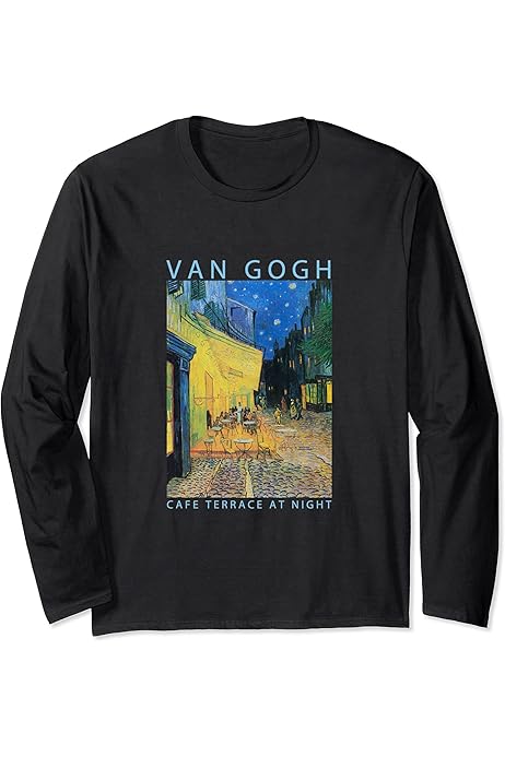 Amazon | ゴッホ 面白いtシャツ おもしろ アート 星月夜 印象派 絵画 