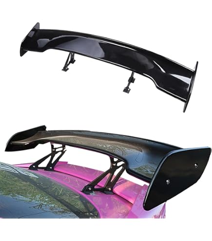 Amazon | M スタイル ホワイト GT トランク スポイラー ウィング 2017