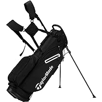 TaylorMade ゴルフバッグ ショルダー 2wayレザー ブラック TaylorMade ゴルフバッグ ショルダー 2wayレザー ブラック 楽天