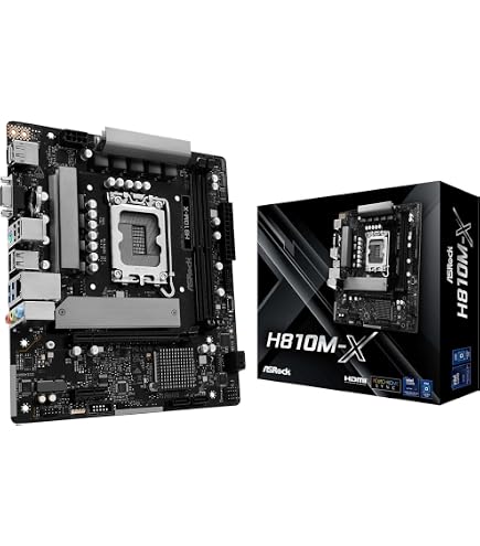 マザーボード ASRock B860M-X Gen5 ASRock B860M-X Gen5 WiFi LGA1851 Micro-ATX Motherboard, Supports