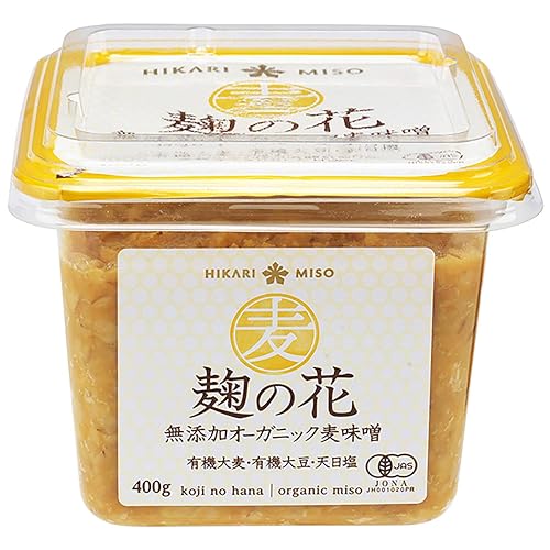 ひかり味噌 麹の花 無添加オーガニック麦味噌