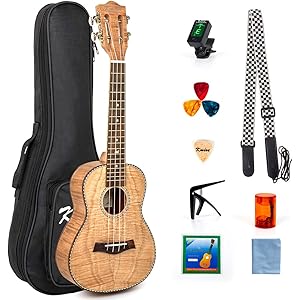 ウクレレコンサート Classical Ukelele Kit From Kmise (23インチ, MI2075)
