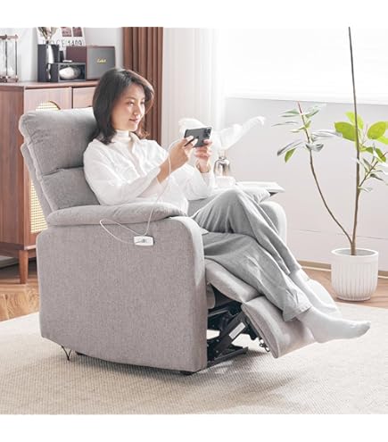 Amazon｜リクライニングソファ 電動 リクライニングチェア 振動機能