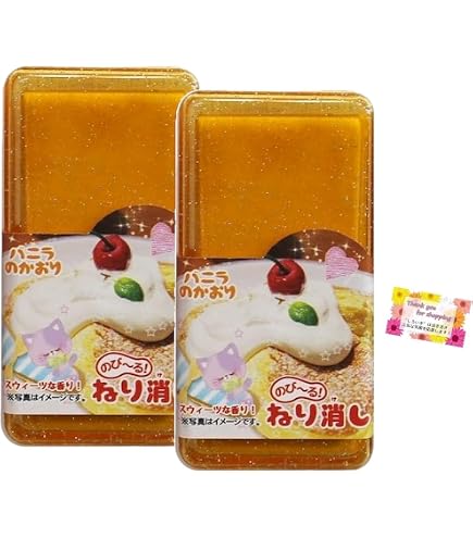 Amazon | 香り付き ねりけし 4個セット 練り消し ねんど 掃除