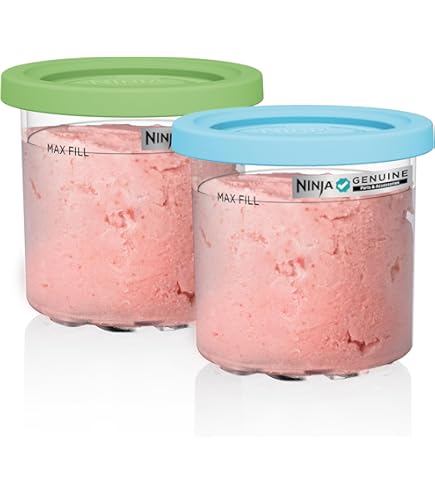4 stuks Creami containers voor de Ninja Creami ijsmachine - accessoires 4 stuks Creami containers voor de Ninja Creami ijsmachine - accessoires