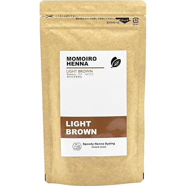 Amazon | MOMOIRO HENNA モモイロヘナ ブラウン 50g ヘナ