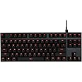 HyperX Alloy FPS Pro ゲーミングキーボード 赤軸 FPSゲーム向け LEDバックライト 2年保証 HX-KB4RD1-US/R1 87キーテンキーレス