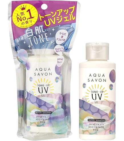 Amazon.co.jp: アクアシャボン バリアUVジェル ウォータリーシャンプー