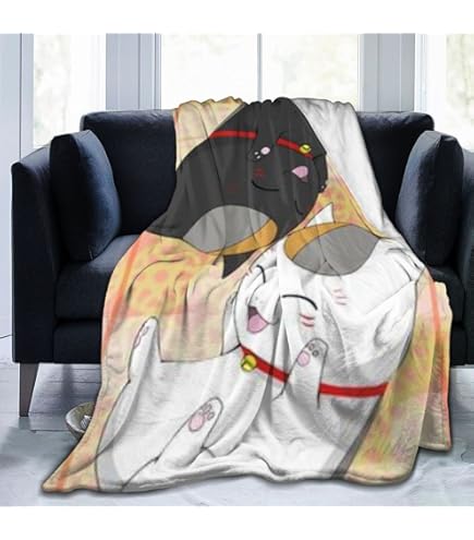 Amazon｜ブランケット 夏目友人帳 にゃんこ先生 ひざ掛け 毛布