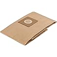 Bosch Accessories 5x Paper Filter Dust Bag (for Dry Vacuuming, Durable, Easy Collection and Removal of Dust, Accessories for 