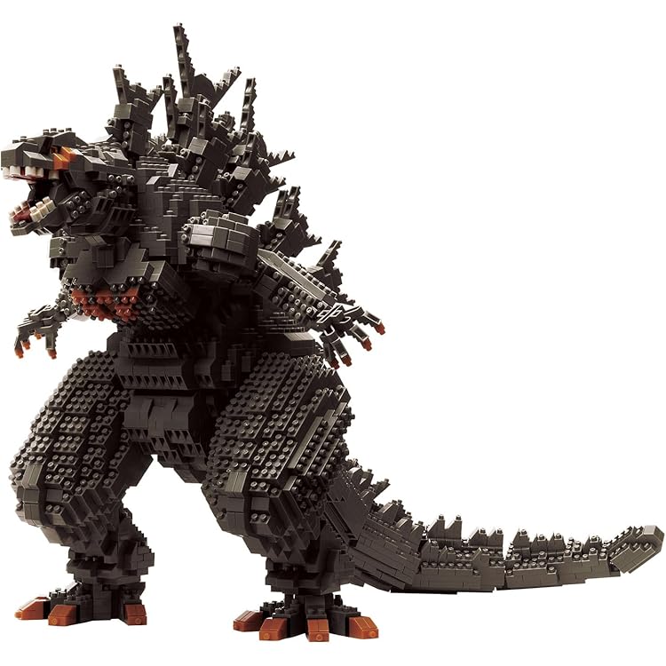 Amazon.co.jp: メガゴジラ×コング 新帝国ビルディングセット ゴジラ