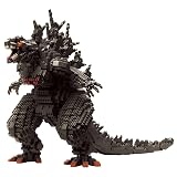 カワダ(Kawada)ナノブロック ゴジラ（2023） デラックスエディション NB-063 10×42×28ｃｍ 12才以上 インテリア ホビー NB-063