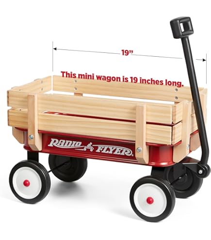 Amazon | [ ラジオフライヤー ] Radio Flyer おもちゃ箱用 ワゴン