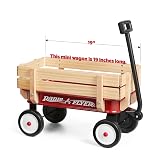Radio Flyer(ラジオフライヤー) My 1st ミニチュアスチール&ウッドワゴン、長さ19インチのトイワゴン 子供用 1.5歳以上