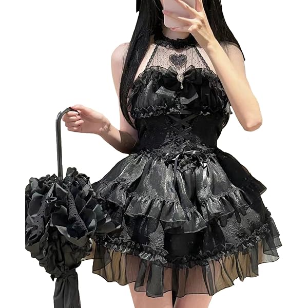 Amazon.co.jp: [qazwsxedc] ロリータ ワンピース アイドル 可愛い 衣装