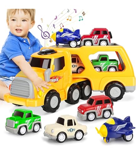 DINORUN 建設車両セット 光音付き ミニカー