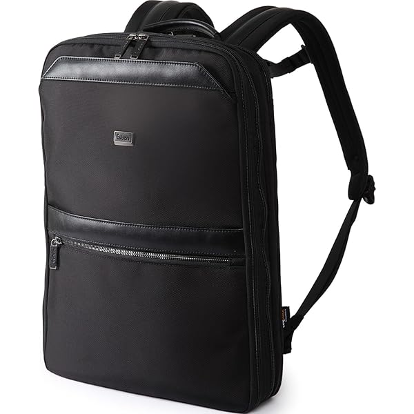 Amazon.co.jp: [Evoon] マルチビジネスリュックレザーSlim 薄型 メンズ