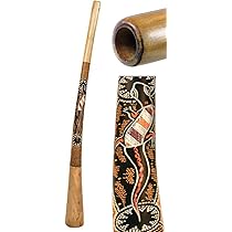 ディジュリドゥ Amazon | Didgeridoo チーク材 塗装済み(139.7 cm) | ディジュ