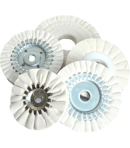 Amazon.co.jp: Auniwaig バフ研磨ホイール コットン 2インチ ベンチ