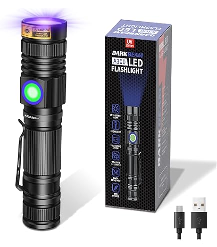 Amazon.co.jp : ブラックライト 365nm 20W USB充電式 UV対策
