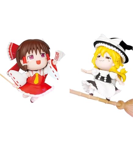 Amazon.co.jp: 東方'Project 博麗霊夢 霧雨魔理沙 ゆっくり風