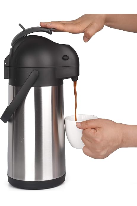 Airpot Coffee Carafe - TOMAKEIT 3L(102 
