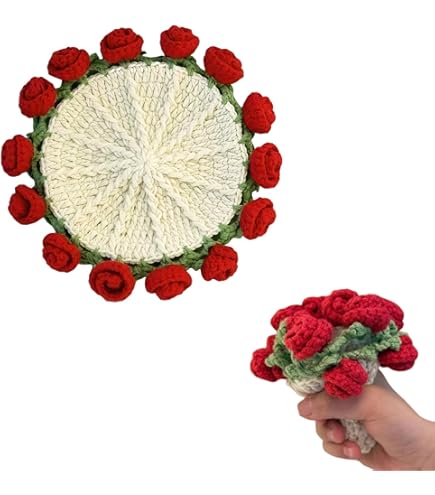 Amazon.co.jp: Quasarion あみもの 手芸 編み物 編みセット花の