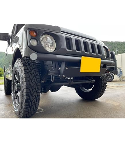 Amazon | JA11 JA12 JA22 ジムニー フロント角パイプフルバンパー