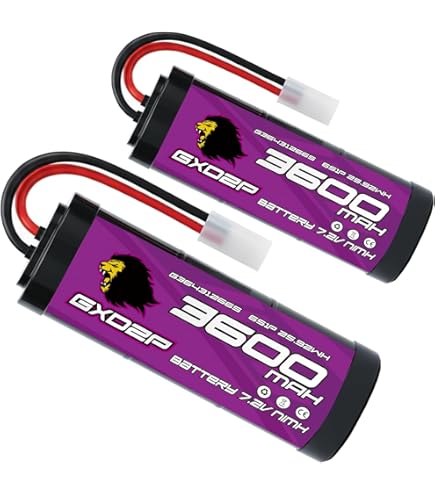 Amazon.co.jp: GXDZP ニッケル水素バッテリー 7.2V 4500mAh タミヤ