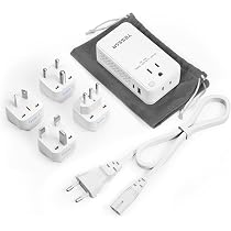 Amazon.co.jp: TESSAN 変圧器 海外旅行用 220vから100v ダウントランス