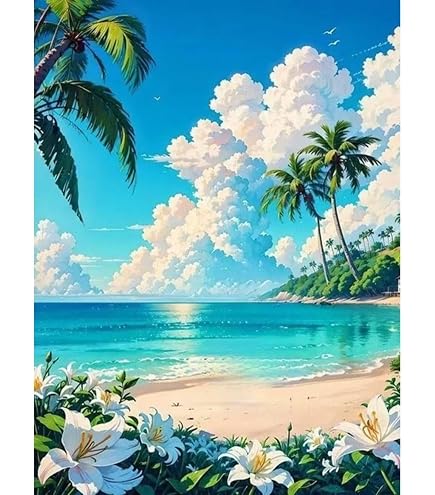 Amazon.co.jp: Happy Paint ダイヤモンドアート A3 女の子 可愛い 神秘