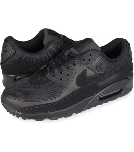 Nike Air Max ブラック トレーニングシューズ  25 NIKE AIR MAX 90 エアマックス90 25cm ブラック｜Yahoo!フリマ