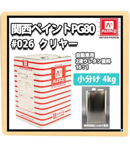 Amazon.co.jp: 関西ペイント【PG80希釈用シンナー 超遅乾 16L