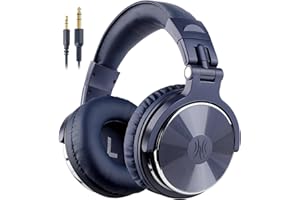 OneOdio Monitor Headphones DJ Headphones Suitable for Studio Recording/Instrument Practice/Mixing/TV Viewing/Movie Watching/Gaming and More