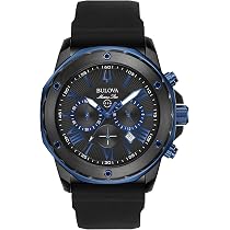 Amazon | Bulova マリンスター クロノグラフ メンズ シリコン Amazon | Bulova マリンスター クロノグラフ メンズ シリコン